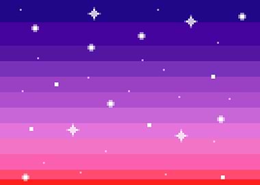 Starfield sky vaporwave tw