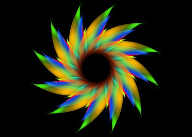 Shape trippy design party