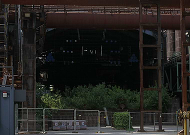 Industrial factory place