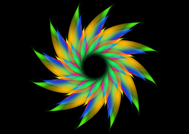 Shape trippy design party