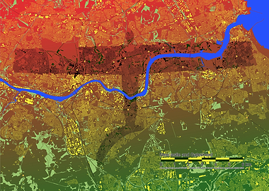 Angel of the North Map