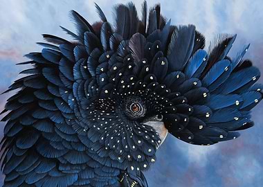 Priscilla black cockatoo