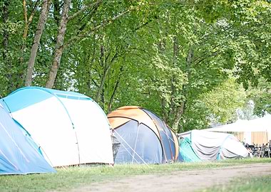 Brombachsee zeltwiese area