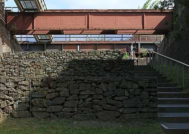 Industrial factory place