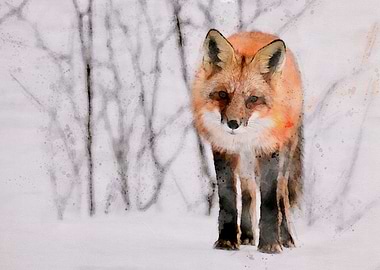 Wild Red Fox