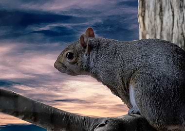 squirrel in the forest