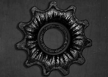 Mountain Bike Art Logo