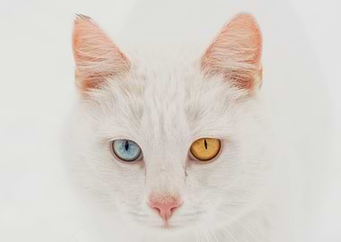 Heterochromia eye contact