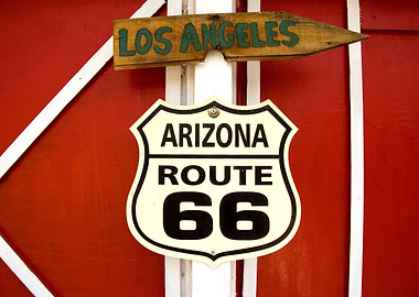 Arizona Route 66 sign