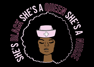 Black Nurse Women Medical