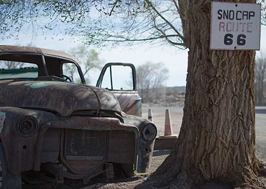 Rusting Car Route 66