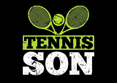 Tennis Son Tennis Player