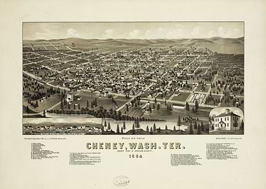 Cheney Washington 1884