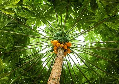 green papaya