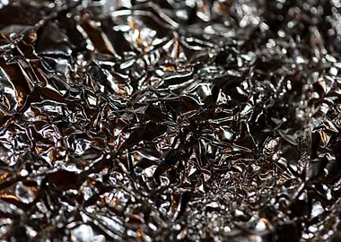 Alu folie closeup abstract