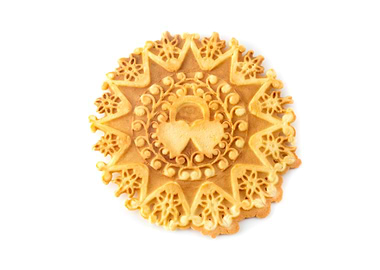 Presentosa shaped pizzella