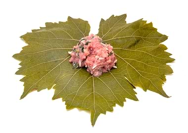 Raw Azerbaijani dolma