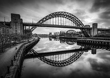 Tyne Bridge Reflection