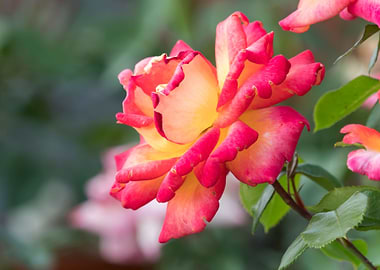 rose in the garden