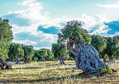 Olive tree in Salento
