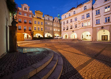 Jelenia Gora at Night