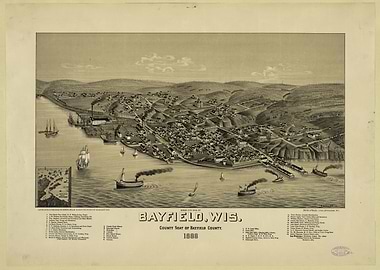 Bayfield Wisconsin 1886