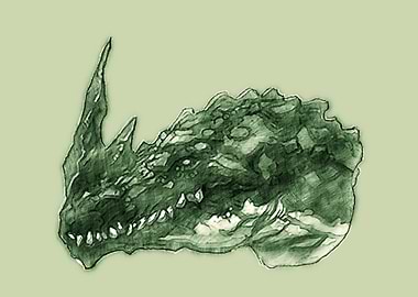 Dragon drake portrait x5