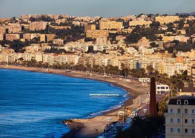 Cityscape of Nice City