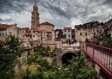 Old Town in City of Split