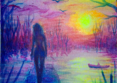 The muse of the poet