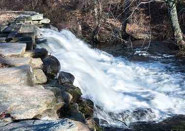 Waterfall on a Fall Day