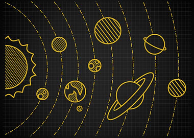 Solar system blueprints