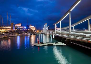 Port Vell in Barcelona