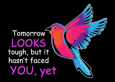 Looks Tough Optimistic Per