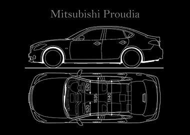 Mitsubishi Proudia 2012