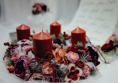Candle centerpiece