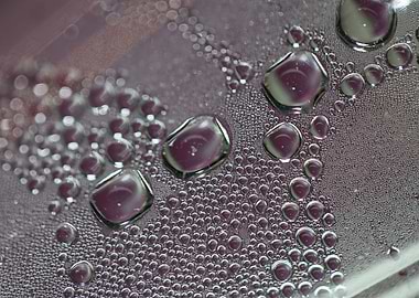 Droplets macro background