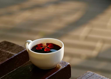 Minimalist Cup of coffee