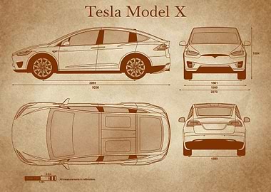 Tesla Model X 2016 old