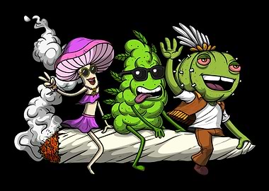 Cannabis Joint Rocket