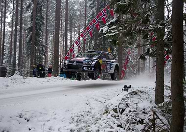 Ogier Jumping Rally Sweden