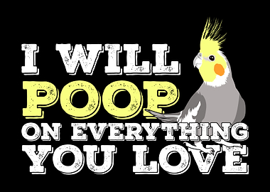 Funny Cockatiel Design