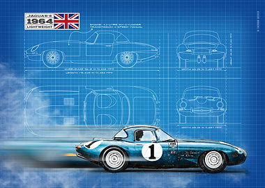 E Type Lightweight Blue
