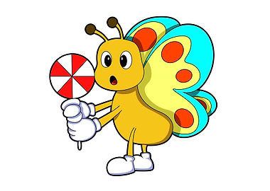 Butterfly Lollipop