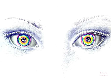 Rainbow eyes
