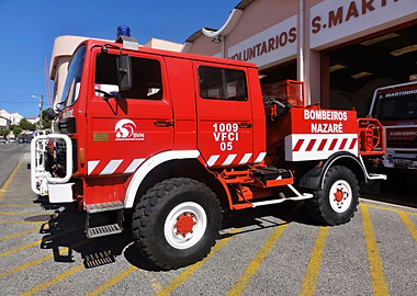 Fire brigade truck