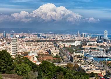 Barcelona Cityscape
