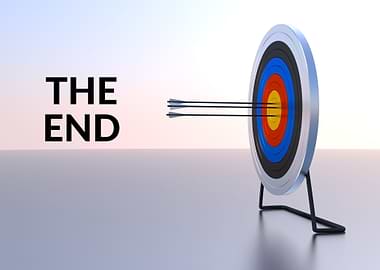 Archery target THE END