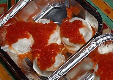 Greek jogurt sweet carrots