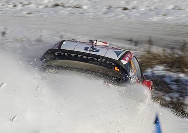 Lefevre Playing with Snow